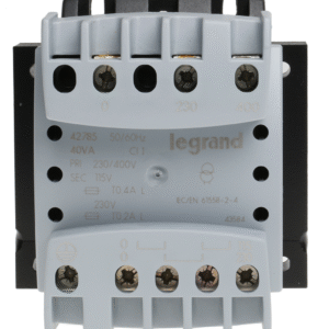0 427 85 Legrand Legrand DIN rail transformer, secondary 115 → 230V, 40VA, 1 output