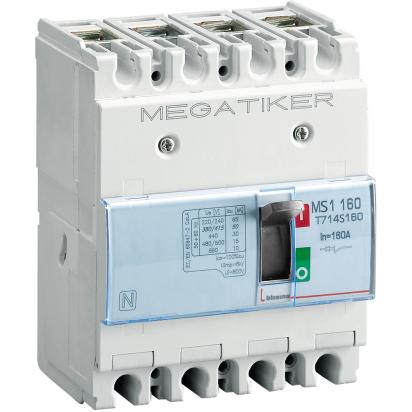 T714S160 BTicino MS1 160 MEGATIKER 4P In 160A MEGATIKER Molded Case Disconnect Switch