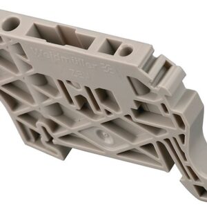 9540000000 Weidmuller - ZEW 35 END BRACKET, Z SERIES, TERMINAL BLOCK END, 6X40X55 MM DIMENSIONS