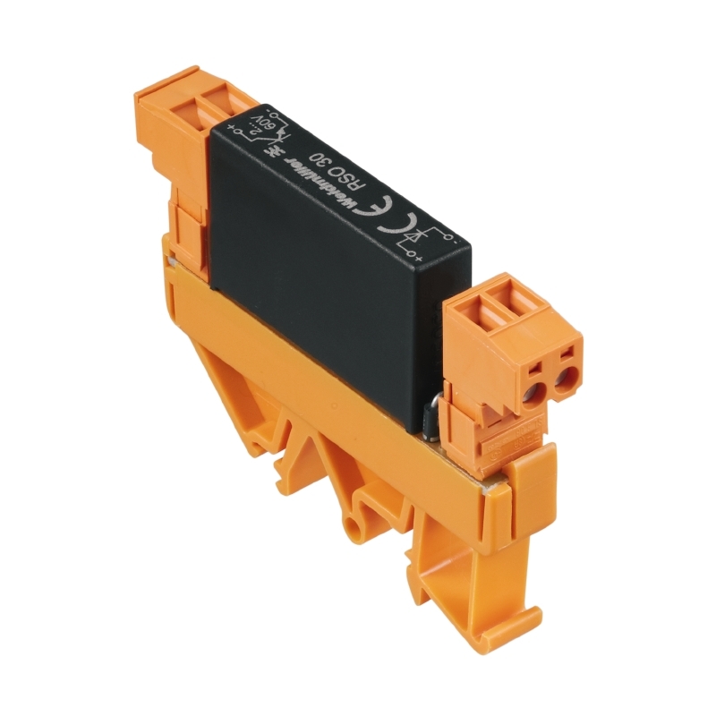 9443110000 Weidmuller - RSO 30/DV 5-24V CC/SA RS-SERIES, Solid-state relay, Rated control voltage: 5...24 V DC ±20 % , Rated switching voltage: 24...250 V AC, Continuous current: 3 A, Screw connection