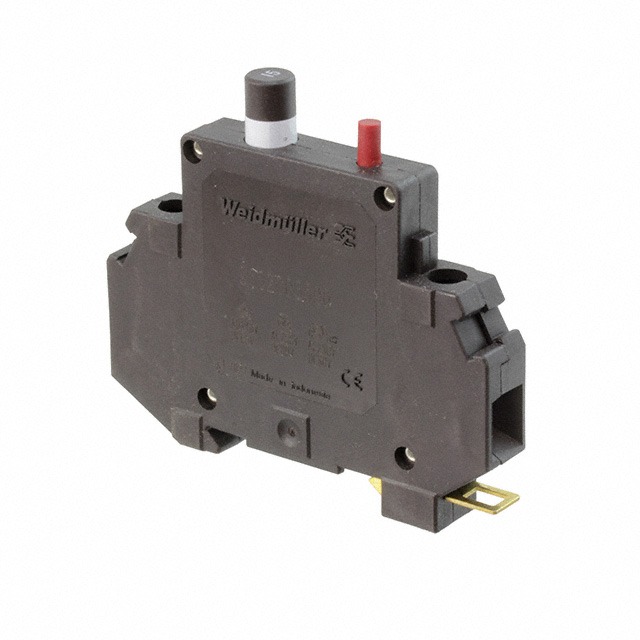 9102003500 Weidmuller THERMAL MAGNETIC CIRCUIT BREAKER, CB4200 SERIES, SINGLE POLE, DIN RAIL MOUNTING, 15 AMP, 65 VDC, 250 VAC