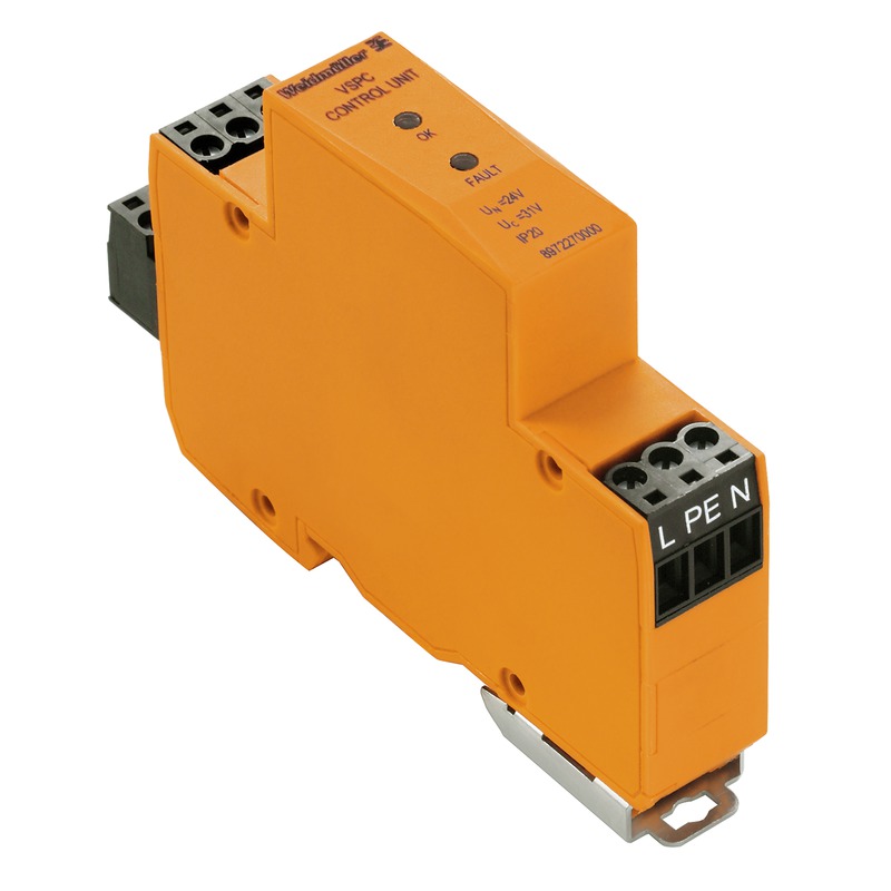 8972270000 Weidmuller - VSPC CONTROL UNIT 24VDC Surge protection for instrumentation and control, with warning function / function indicator