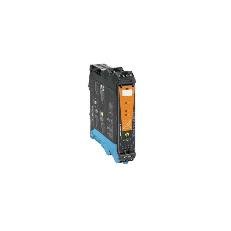 8965410000 Weidmuller ACT20X-SDI-HDO-H-S ACT20X, EX signal isolating converter, 1-channel version, For ignition group IIB < 60 mA,
