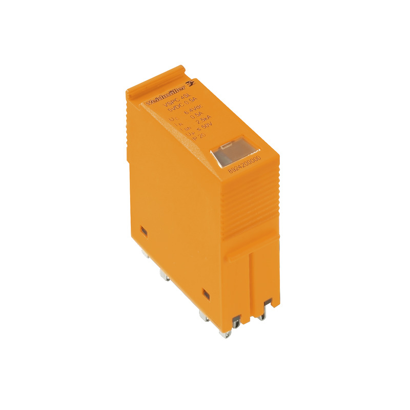 8951610000 Weidmuller - VSPC 2SL 5VDC R Surge protection for instrumentation and control, with warning function / function indicator, UP(L/N-PE) < 200 V