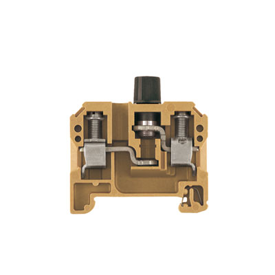 0501620000 Weidmuller - SAKS 1/35/G20 SAK Series, Fuse terminal, Rated cross-section: 10 mm², Screw connection, medium yellow, Direct mounting