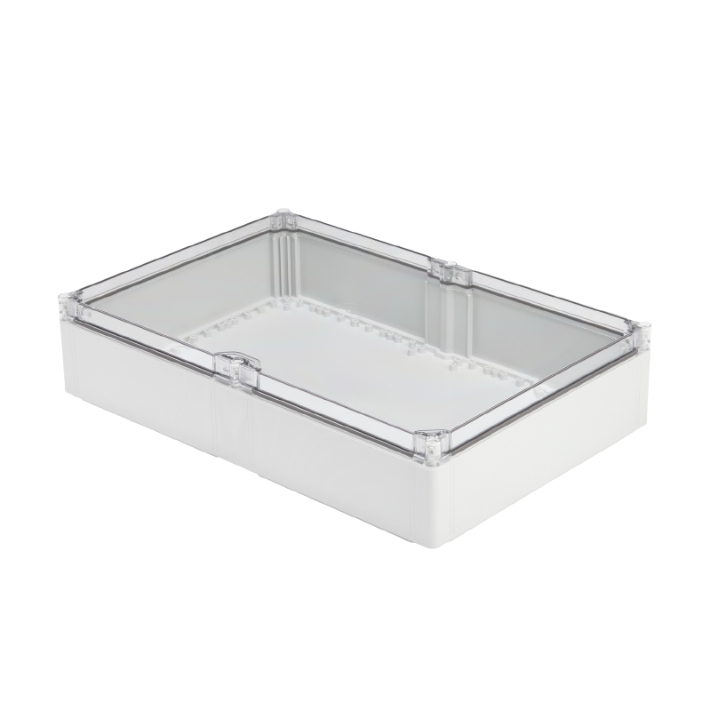 9535820000 Weidmuller - FPC 40/60/13 TRSP FPC (polycarbonate empty enclosure), Empty enclosure, Height: 400 mm, Width: 600 mm, Depth: 132 mm, Material: Polycarbonate, Miscellaneous, Light Grey, Transparent