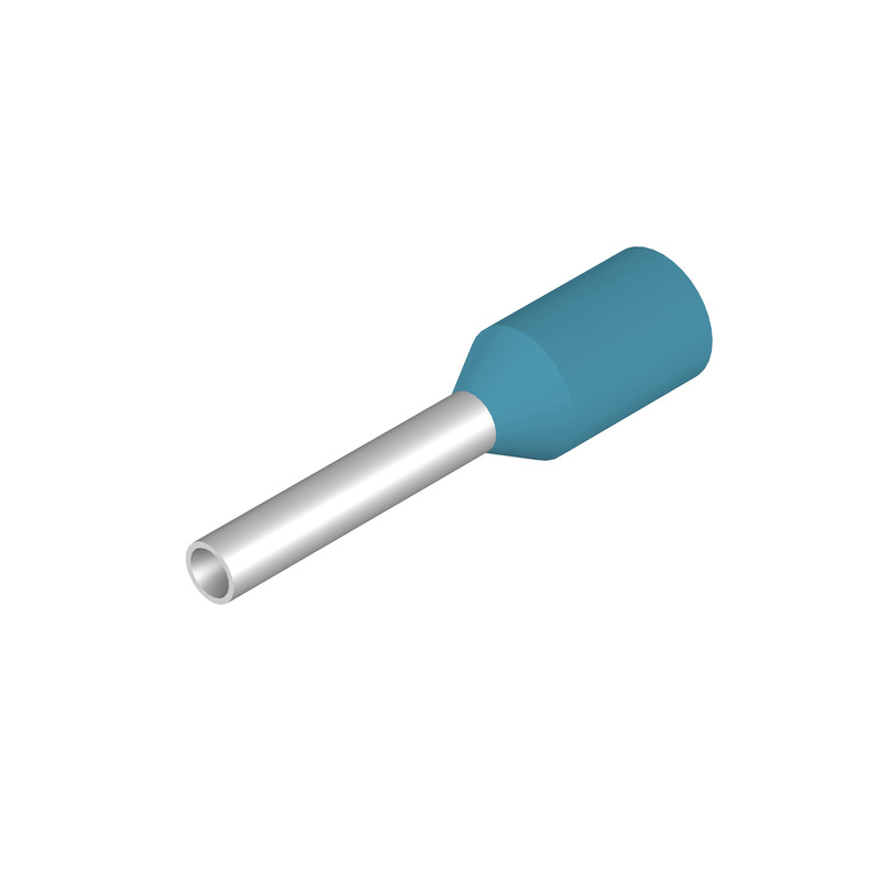 9021230000 Weidmuller - H0,75/14T HBL SV Wire-end ferrule, Standard, 10 mm, 8 mm, Light Blue