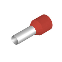 9019240000 Weidmuller - H10,0/22D R Wire-end ferrule, Standard, 15 mm, 12 mm, red