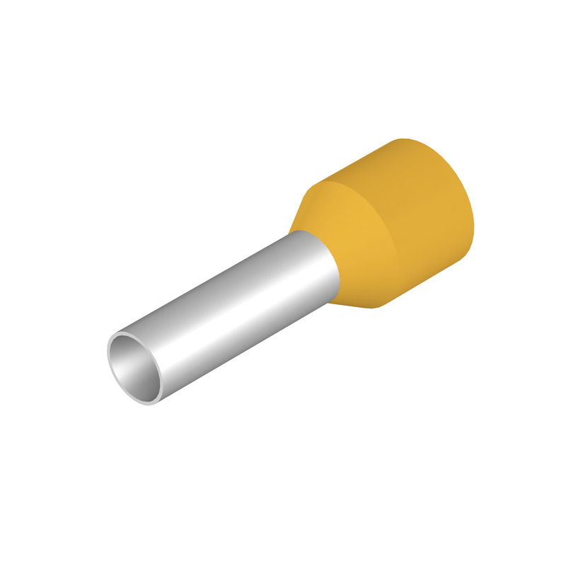 9019220000 Weidmuller - H6,0/20D GE Wire-end ferrule, Standard, 14 mm, 12 mm, yellow