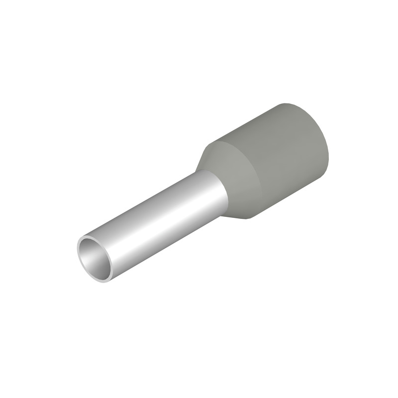 9019190000 Weidmuller - H4,0/18D GR Bootlace Ferrule 4mm² Grey 18mm Pack of 500 pieces