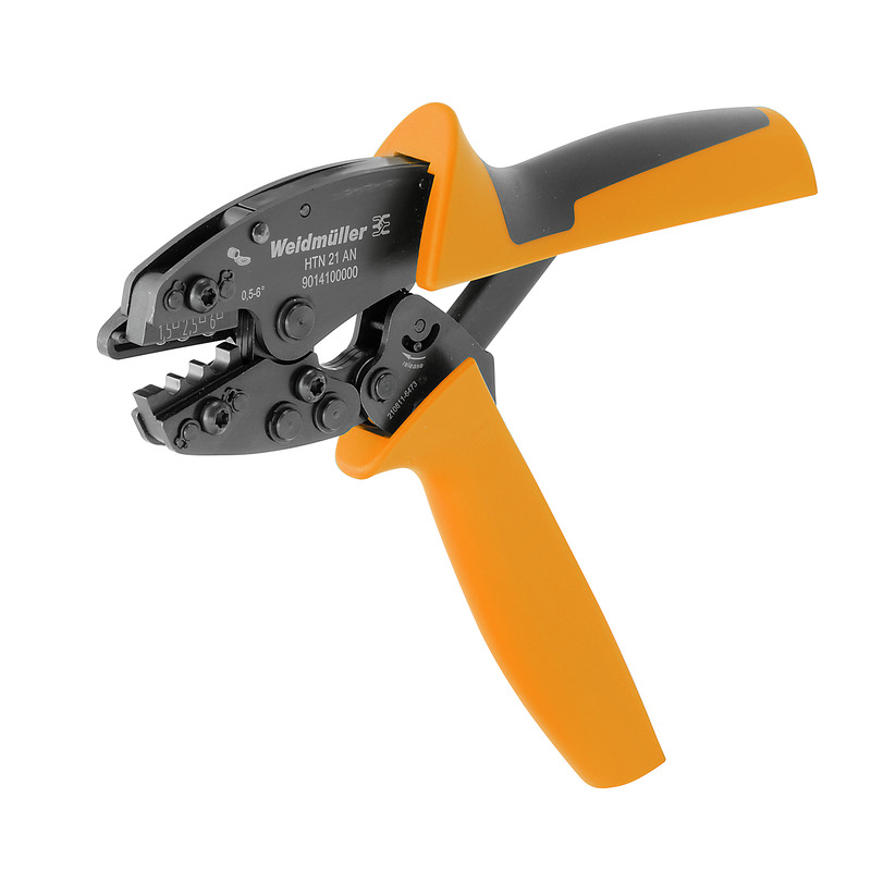 9014100000 Weidmuller - HTN 21 AN Pressing tool, Crimping tool for contacts, 0.5mm², 6mm², Indent crimp