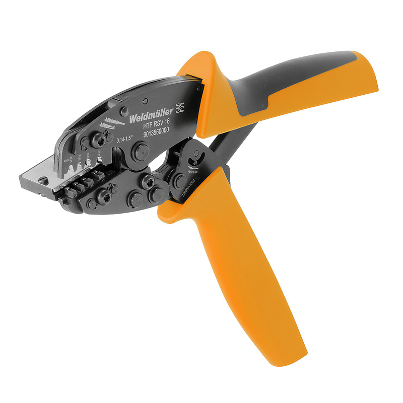 9013560000 Weidmuller - HTF RSV 16 Pressing tool, Crimping tool for contacts, FoderBcrimp