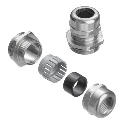 1009860000 Weidmuller - VGM20-SS 68 KB 6-12 VG S (standard stainless steel cable gland), Cable glands, straight, M 20, 8 mm, OD min. 6 - OD max. 12 mm, Stainless steel 1.4305 (303)