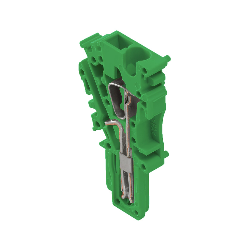 1007980000 Weidmuller - ZP 2.5/1AN/QV ZAO.RA GN Z-series, Plug-in connector, Direct mounting