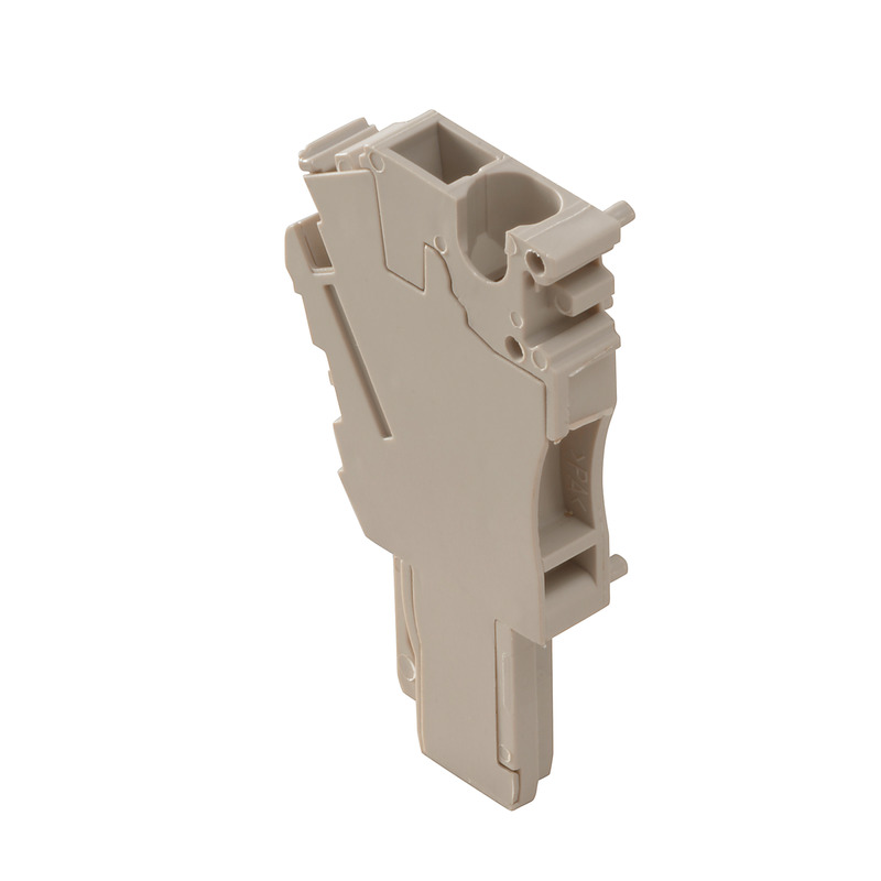 1007930000 Weidmuller - ZP 2.5/1AN/QV ZA Z-series, Plug-in connector, Direct mounting