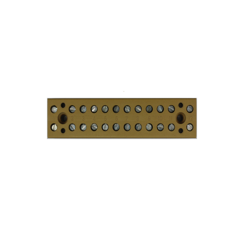0625320000 Weidmuller - BK 12 CRN Multipin terminal strip, Single- and multi-pole terminal strip, Rated cross-section: 4 mm², Screw connection, Direct mounting