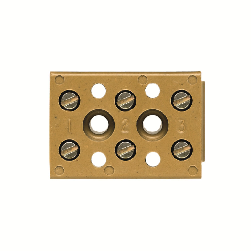 0624920000 Weidmuller - BK 3 CRN Multipin terminal strip, Single- and multi-pole terminal strip, Rated cross-section: 4 mm², Screw connection, Direct mounting