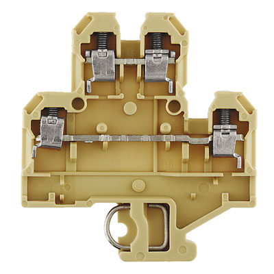 0590060000 Weidmuller - DK 4Q/32 SAK Series, Feed-through terminal, Double-tier terminal, Rated cross-section: 4 mm², Screw connection