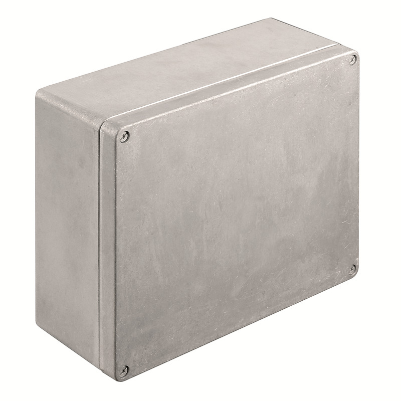 0573700000 Weidmuller - KLIPPON K71 Klippon K (aluminium empty enclosure), Empty enclosure, Aluminium enclosure, Height: 230 mm, Width: 280 mm, Depth: 111 mm, Material: Aluminium AlSi12, untreated, silver
