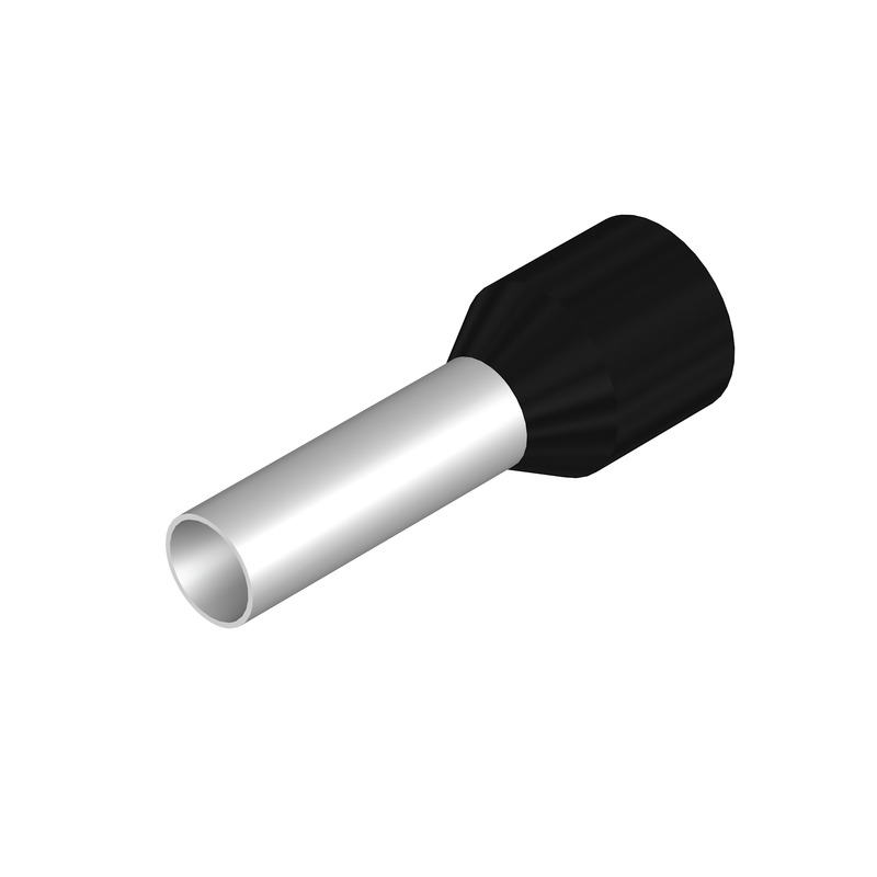 0533500000 Weidmuller - H6,0/20 SW Wire-end ferrule, Standard, 14 mm, 12 mm, black