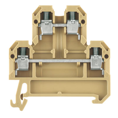 0527660000 Weidmuller - DK 4/35 SAK Series, Feed-through terminal, Double-tier terminal, Rated cross-section: 4 mm², Screw connection