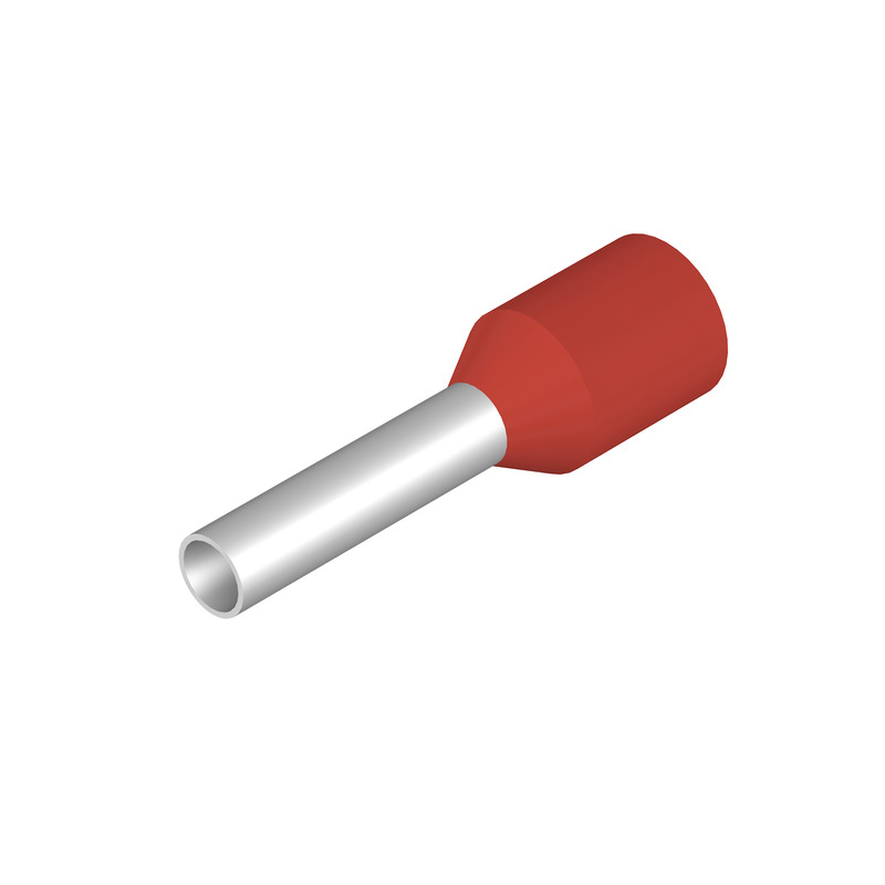 0463100000 Weidmuller - H1,5/14 R Wire-end ferrule, Standard, 10 mm, 8 mm, red