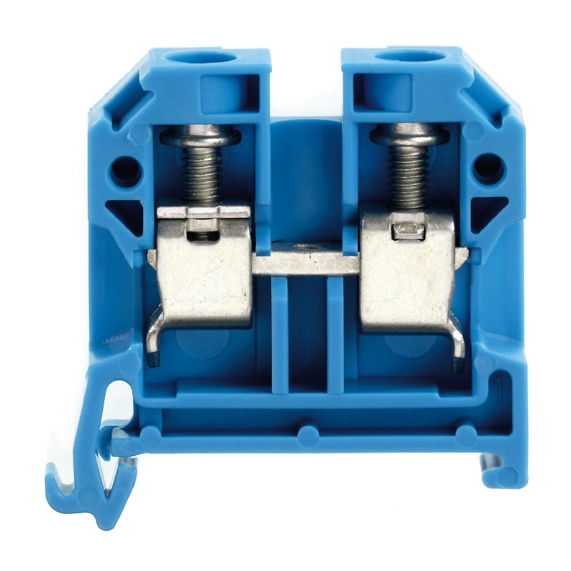 0443780000 Weidmuller - SAK 10/35 BL SAK Series, Feed-through terminal, Rated cross-section: 10 mm², Screw connection, blue