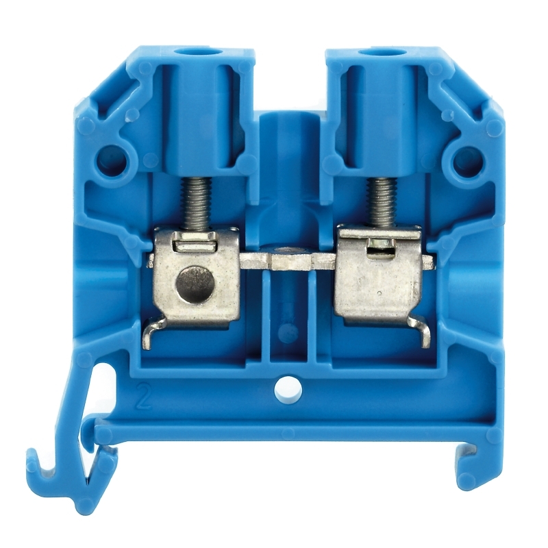 0443680000 Weidmuller - SAK 4/35 BL SAK Series, Feed-through terminal, Rated cross-section: 4 mm², Screw connection, Direct mounting