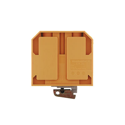 0354760000 Weidmuller - EK 35 SAK Series, PE terminal, Rated cross-section: 35 mm², Screw connection, Green/yellow, Direct mounting