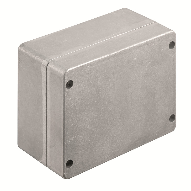 0342500000 Weidmuller - KLIPPON K6 Klippon K (aluminium empty enclosure), Empty enclosure, Aluminium enclosure, Height: 160 mm, Width: 200 mm, Depth: 100 mm, Material: Aluminium AlSi12, untreated, silver