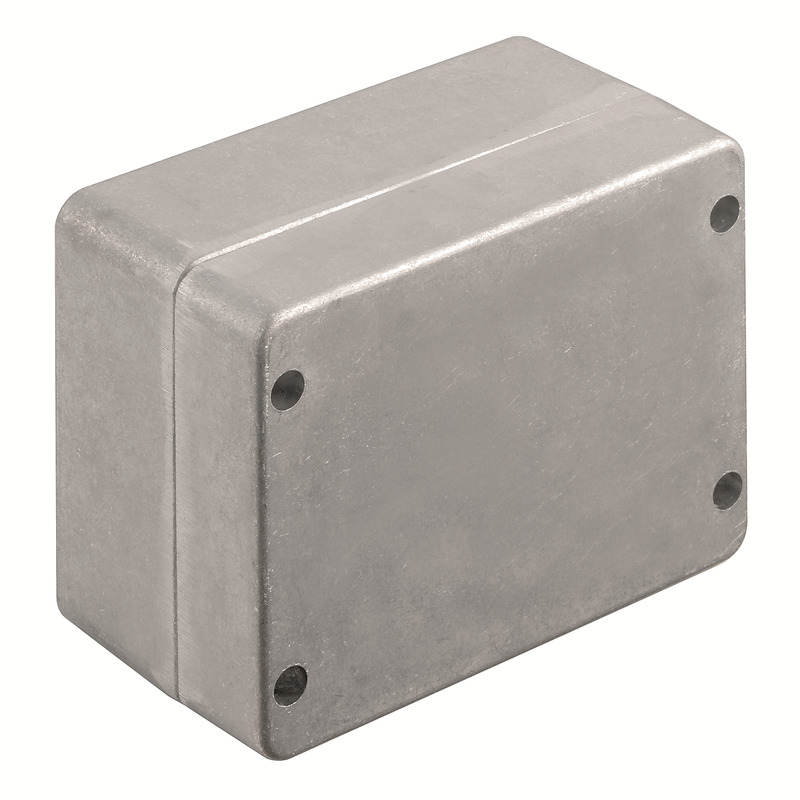 0342400000 Weidmuller - KLIPPON K5 Klippon K (aluminium empty enclosure), Empty enclosure, Aluminium enclosure, Height: 130 mm, Width: 170 mm, Depth: 90 mm, Material: Aluminium AlSi12, untreated, silver