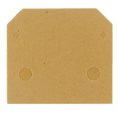 0340920000 Weidmuller - AP 70 SAK70 KRG SAK Series, End plate, 4 mm, dark beige, yellow, Direct mounting
