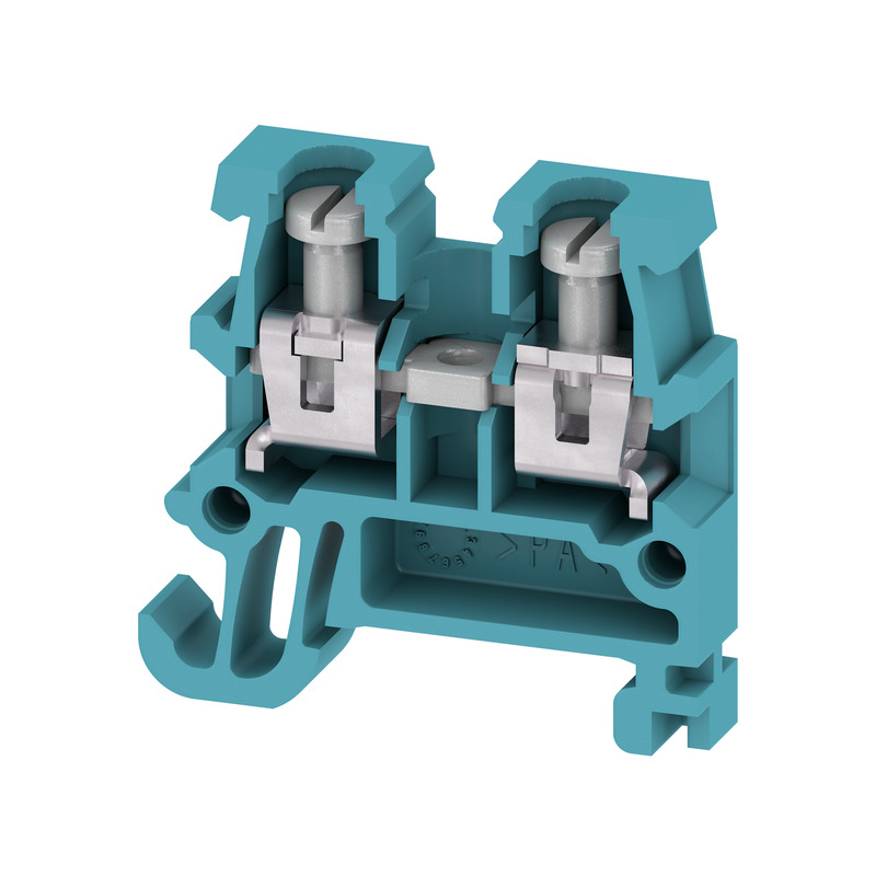 0340480000 Weidmuller - AKZ 1.5 BL SAK Series, Feed-through terminal, Rated cross-section: 1.5 mm², Screw connection