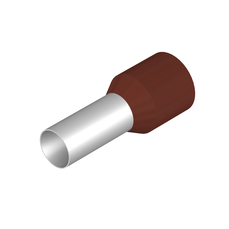 0317000000 Weidmuller - H25,0/30 BR Wire-end ferrule, Standard, 18 mm, 16 mm, brown