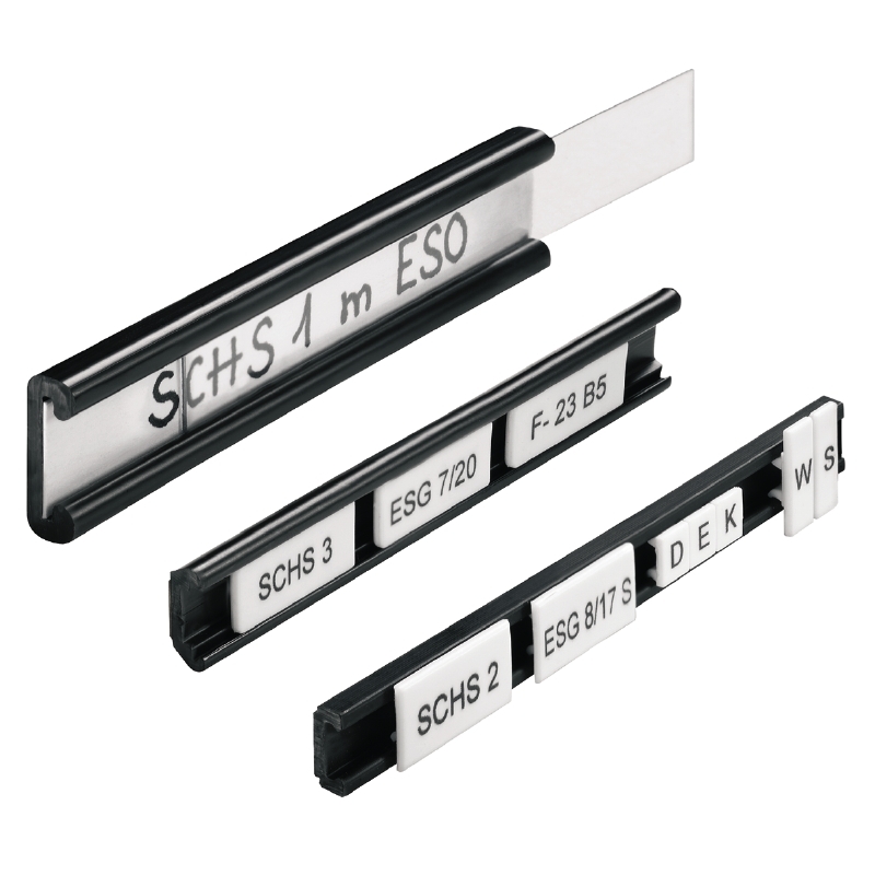 0294000000 Weidmuller - STR 5 F.SCHT 5 Terminal markers, Protective cap, 40 x 16.5 mm, Transparent