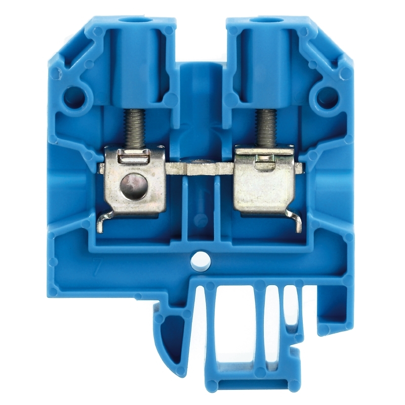 0128380000 Weidmuller - SAK 4 BL SAK Series, Feed-through terminal, Rated cross-section: 4 mm², Screw connection