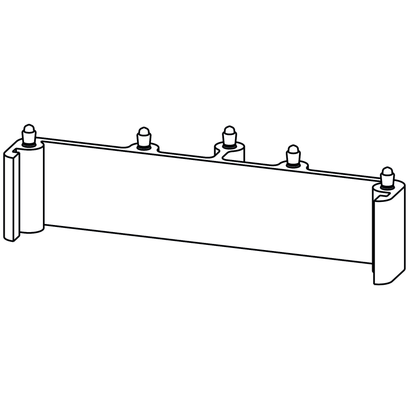 0120060000 Weidmuller - ZW 45 RS OR Electronics housings, RS 70  orange, Intermediate part, Width: 45 mm