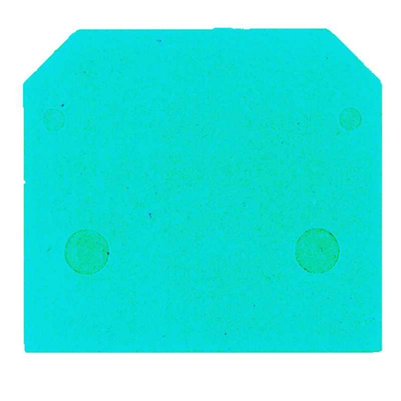0117980000 Weidmuller - AP SAK4-10 BL SAK Series, End plate, 1.5 mm, blue, Direct mounting