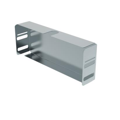 X9C74Z Legrand End cap. Height 75 mm. Width 200 mm. Z finish Sendzimir galvanized steel.