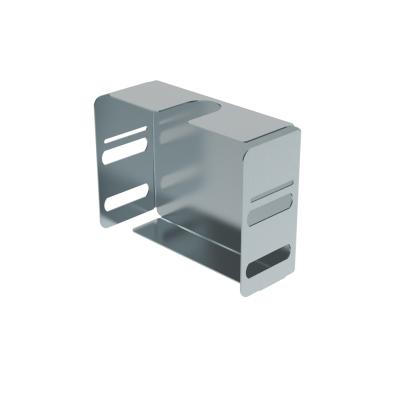 X9C73Z Legrand End cap. Height 75 mm. Width 150 mm. Z finish Sendzimir galvanized steel. Supplied with hardware.