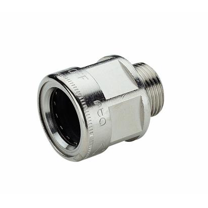 TKM20 Legrand TILOK Metal quick connect fittings TKM male fitting. Pipe outer diameter 20mm ISO thread M20x1.5
