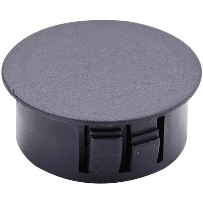 HP-30 Legrand Plastic plugs Black color Hole diameter 30.5mm. They allow quick and easy closure, even temporary, of holes in sheet metal or panels. Suitable for mounting on 0.83.2 mm thick panels.Material Polyamide PA 6.6 UL94V0