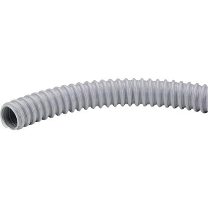 FX210 Legrand FX cable guide made of plasticized PVC with rigid PVC reinforcing spiral. Semi-smooth inner surface for better cable routing. Color gray Inner diameter 21 Outer diameter 25