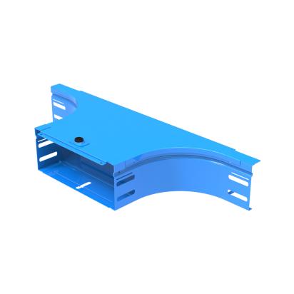 AV300G Legrand T-shaped lateral drift complete with cover. Height 75 mm. Width 300 mm. Finish G Steel enameled blue GammaP.