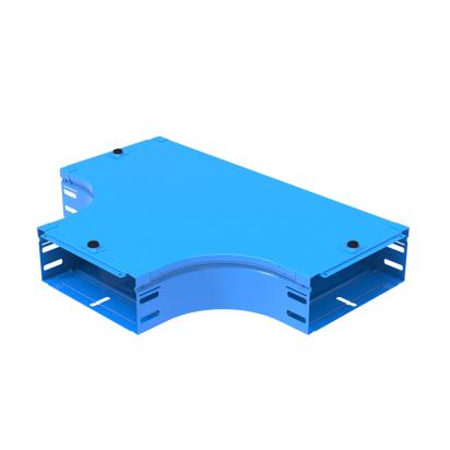 AS200G Legrand Flat T-shaped drift complete with cover. Height 75 mm. Width 200 mm. Finish G Steel enameled blue GammaP.