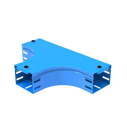 AS100G Legrand Flat T-shaped drift complete with cover. Height 75 mm. Width 100 mm. Finish G Steel enameled blue GammaP.