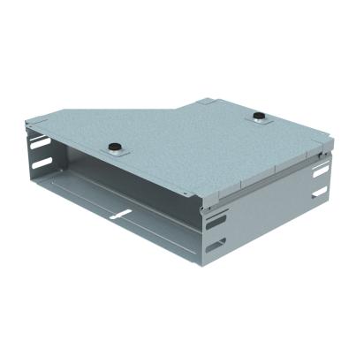 AHD41Z Legrand Right reduction. Height 75 mm. Reduction from 200 mm to 150 mm. Z finish Sendzimir galvanized steel.