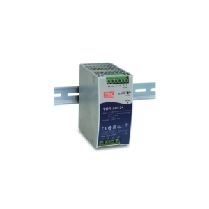 TDR-240-24 Mean Well DIN rail mount power supply, 240W, 24V dc max, 10A, 1 outputs