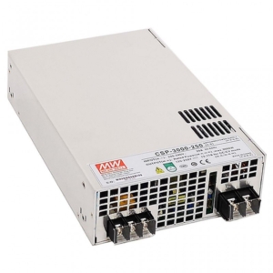 CSP-3000-120 Mean Well AC-DC Single output enclosed power supply with PFC; Output 120Vdc at 25A; remote ON/OFF