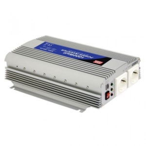 A302-1K0-F3 Mean Well DC-AC Modified sine wave inverter 1000W; Input 24Vdc; Output 230Vac; ON/OFF switch; Cooling fan ON/OFF control